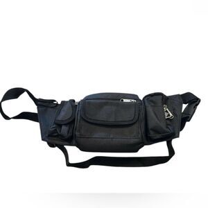 Vintage Eastport Fanny Pack Black
